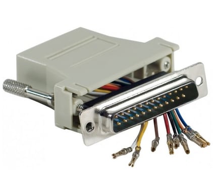 Hypertec 250460 DB-25 RJ-45 Gris
