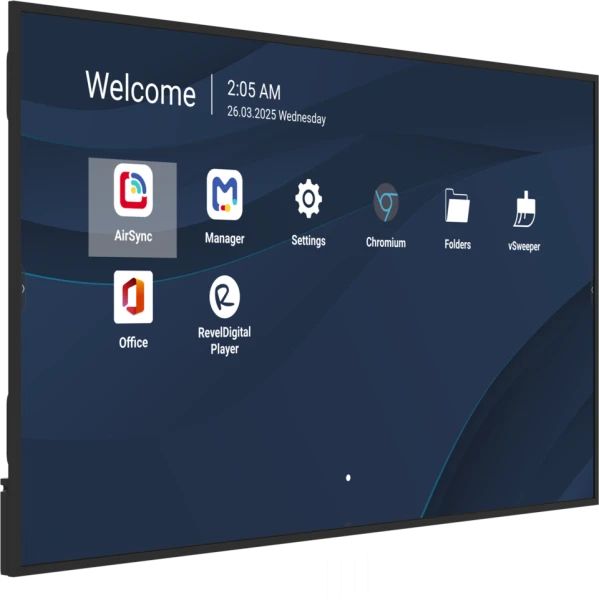 Écran PC Viewsonic CDE7531 1C 75 UltraHD 4K 60Hz LCD Son Intégré Connectivité Totale - vue 3