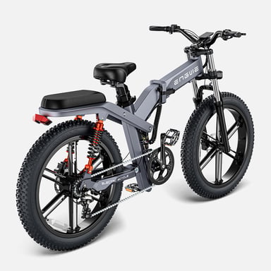 Bicicleta eléctrica todoterreno plegable ENGWE X26 de 48 V y 29 Ah con batería dual de 1000 W