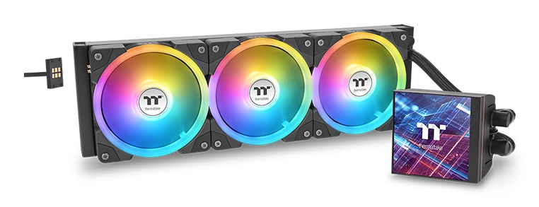 Thermaltake MAGFloe 420 Ultra ARGB Processeur Refroidisseur de liquide tout en un 14 cm 1 pièce Neuf