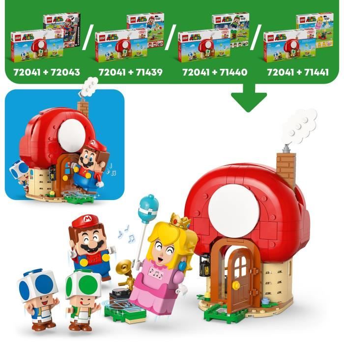 LEGO® Super Mario™ 72041 Fête chez les Toads - vue 4