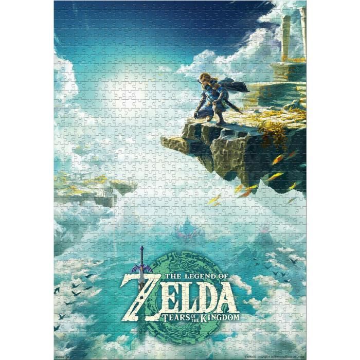 puzzle zelda tears of the kingdom 1000 pieces - vue 5