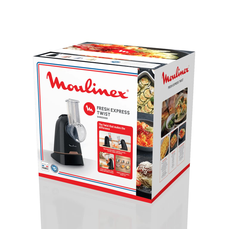 Moulinex DK8638 Râpe électrique et spiraliseur Plastique - vue 3