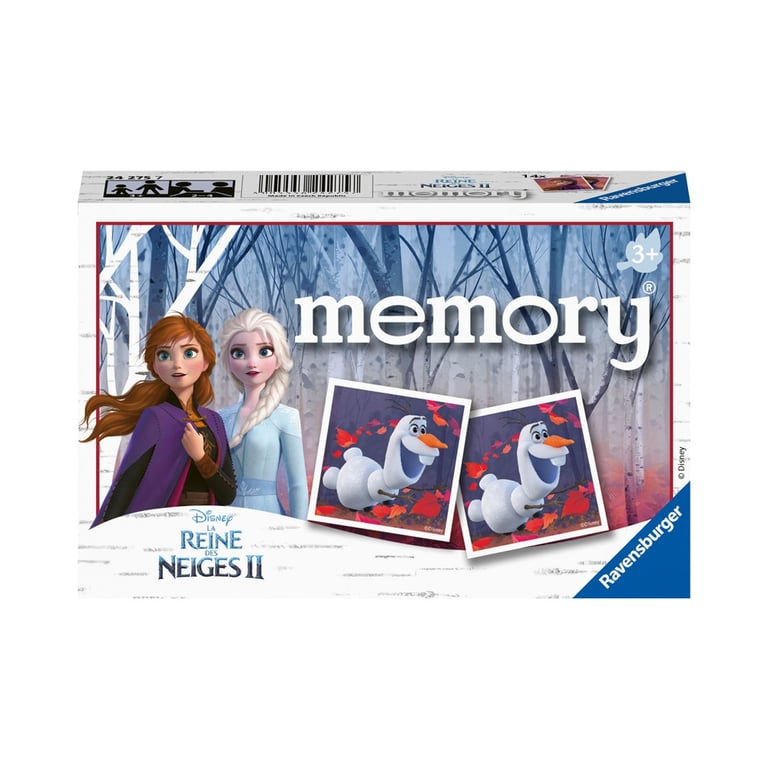 Jeu De Memory Ravensburger 4005556242757 – Disney La Reine Des Neiges 2 - vue 3