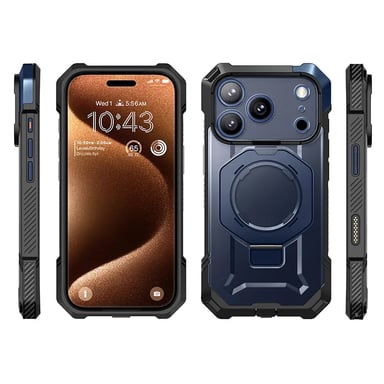 i-Blason GA843439159754 coque de protection pour téléphones portables 16 cm (6.3'') Housse Bleu Apple (brand) iPhone 17 Pro