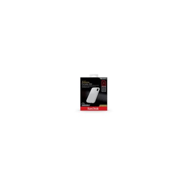 SSD portable SanDisk Extreme 4 To USB 3.2 Gen 2 IP65 Blanc