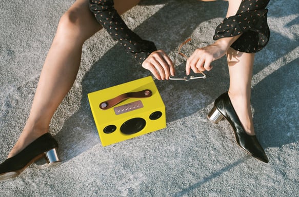 Audio Pro T3+ Altavoz portátil estéreo Amarillo