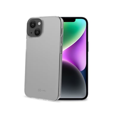 Celly Gelskin copertura protettiva per telefoni cellulari 15,5 cm (6.1'') Cover Trasparente Apple iPhone 14