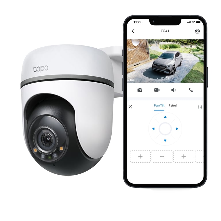 Caméra de surveillance connectée TP LINK Tapo TC41 extérieure - vue 4
