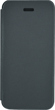 Blueway Funda para Apple iPhone 5c Folio Stand Edition con ranura para tarjetas Negro