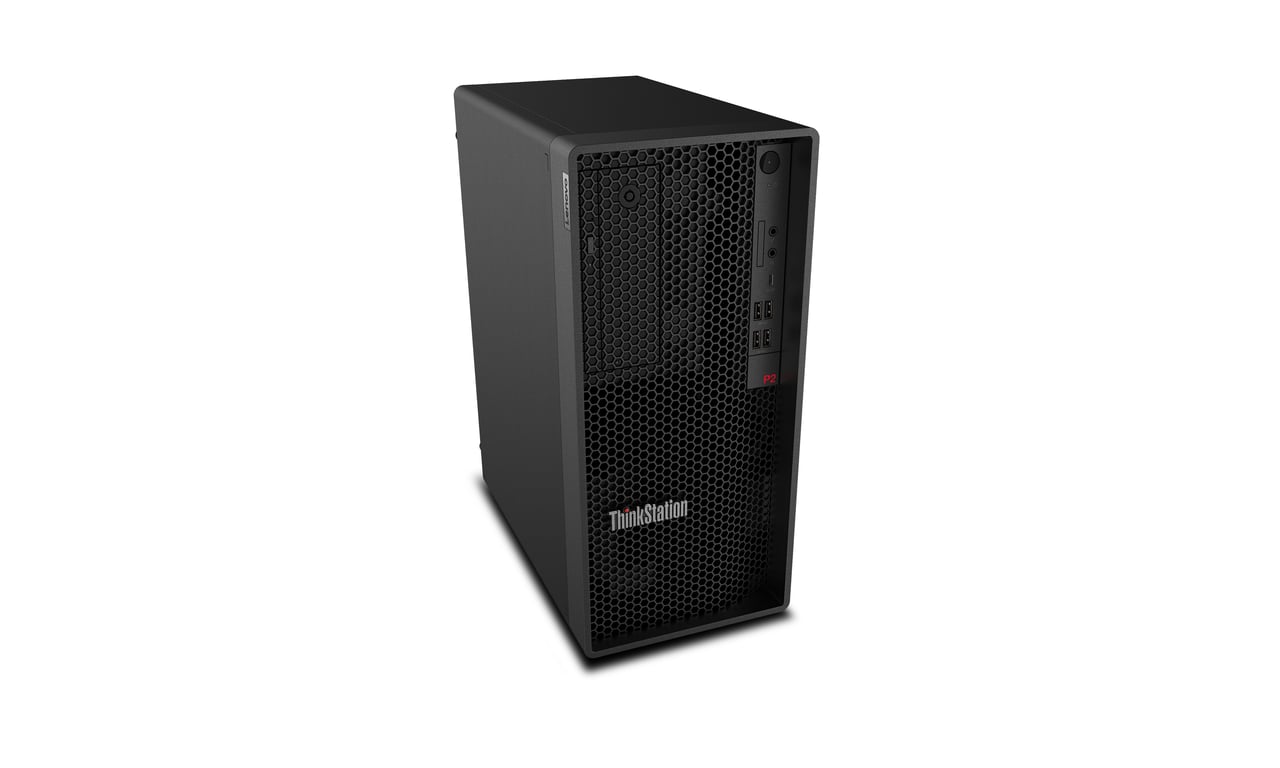 Lenovo ThinkStation P2 Intel® Core™ i7 i7-14700 32 Go DDR5-SDRAM 1 To SSD NVIDIA GeForce RTX 4060 Windows 11 Pro Tower Station de travail Noir - Neuf