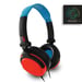 Stealth C6-50 Casque de Jeu stéréo - Bleu néon et Rouge, Compatible avec Xbox One, Series S/X, PS4/5, Switch...