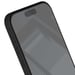 Crong Protector de pantalla para iPhone 16 Pro de vidrio templado 9H antimicrobiano Transparente