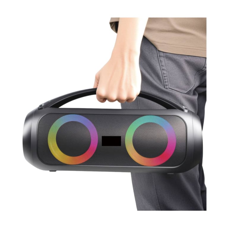 Enceinte Bluetooth Lumineuse Étanche Neuf - vue 2
