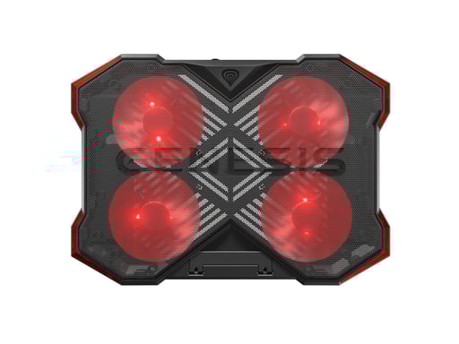 GENESIS Oxid 260 almohadilla fría 43,9 cm (17.3'') 1010 RPM Negro, Rojo