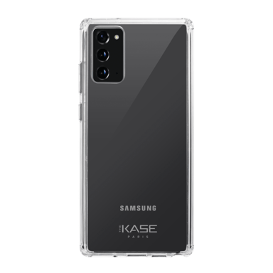 Carcasa híbrida invisible para Samsung Galaxy Note20, Transparente