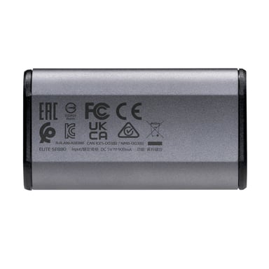 ADATA SE880 2 To USB Type-C 3.2 Gen 2 (3.1 Gen 2) Gris