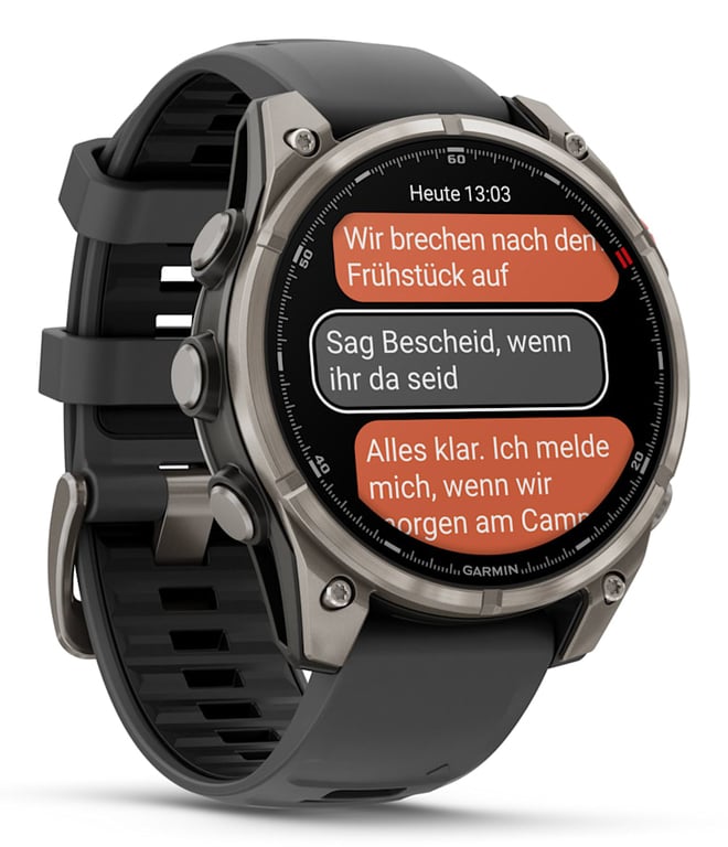Montre connectée Garmin Fenix 8 Pro 47 mm - vue 5