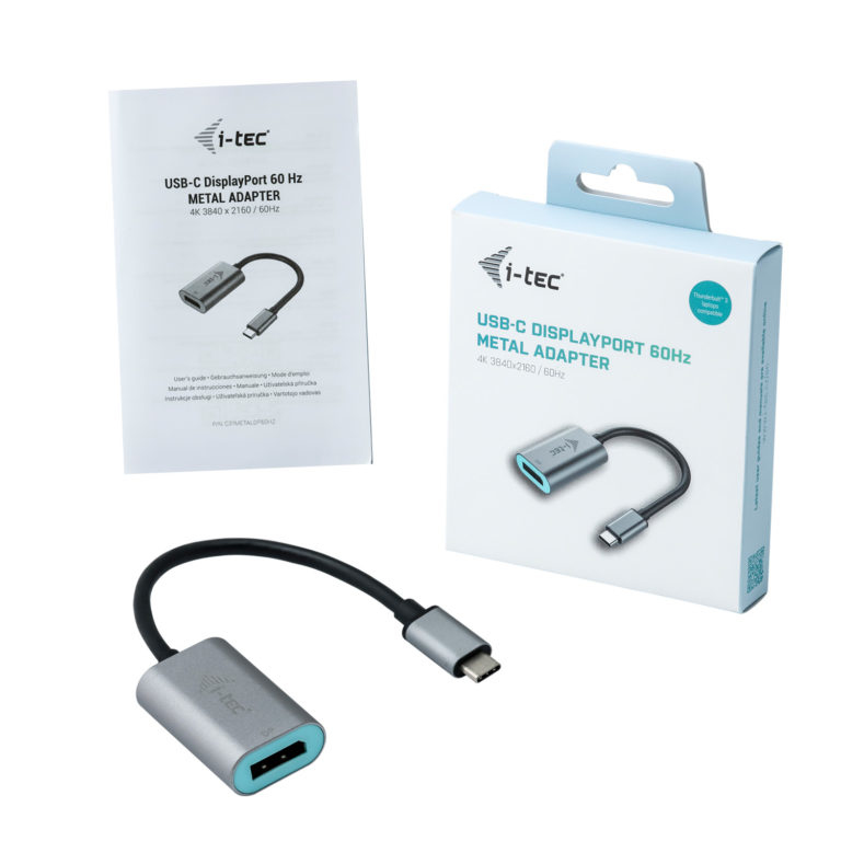 i tec Adaptateur USB C / DisplayPort /F - vue 3