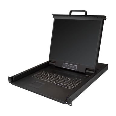 StarTech.com Console KVM 1U a porta singola per rack server - 19 pollici