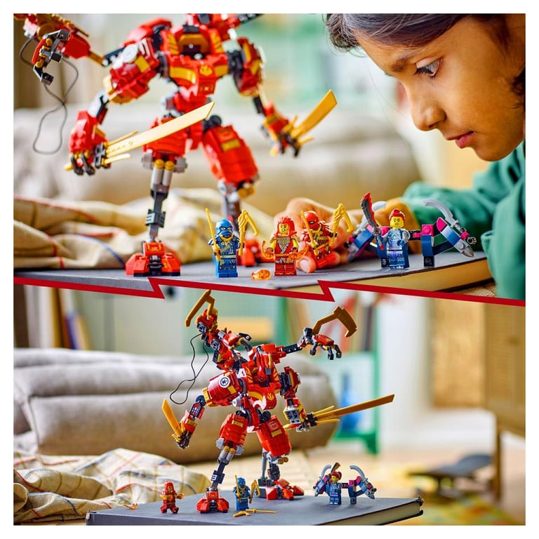 Le robot grimpeur ninja de Kai - vue 4