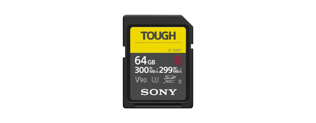 Sony SF-G64T/T1 mémoire flash 64 Go SDXC UHS-II Classe 10 - Neuf