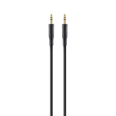 Belkin F3Y117BT2M câble audio 2 m 3,5mm Noir