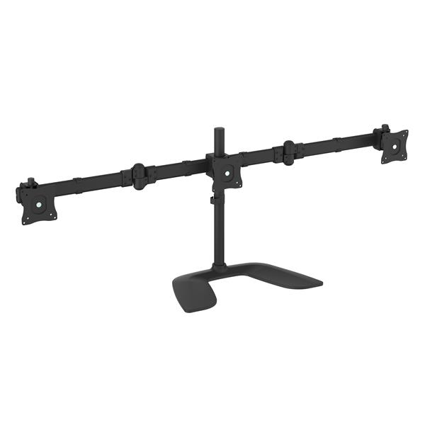 StarTech.com Support de bureau articulé pour trois écrans en acier robuste et aluminium - vue 3