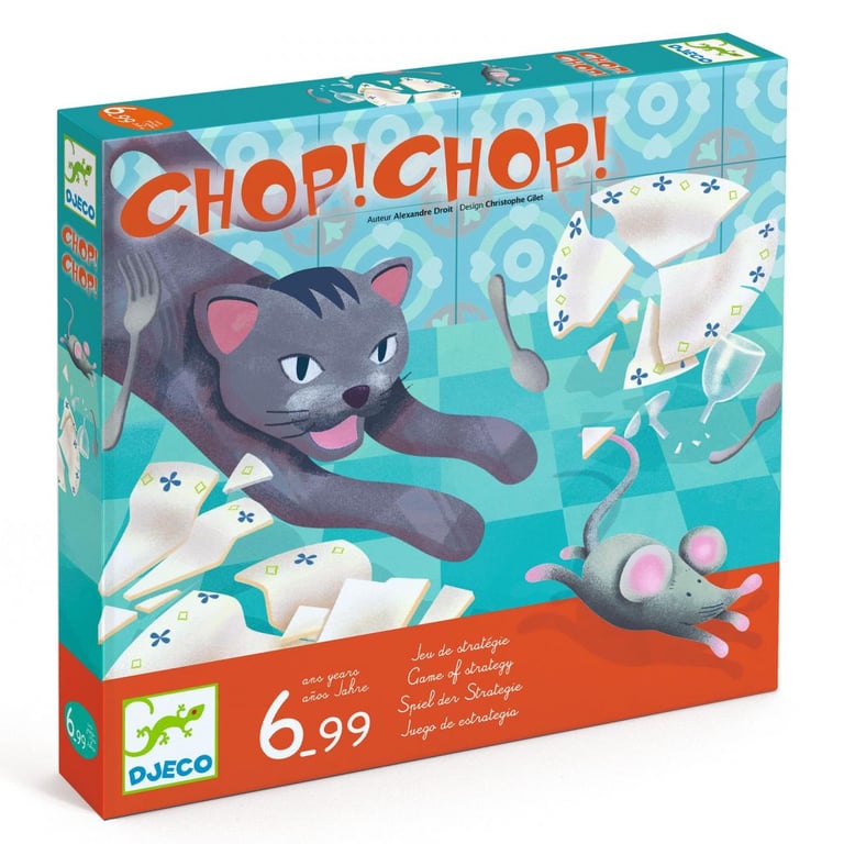 Chop Chop : Jeu de Société Semi Coopératif pour Familles Neuf