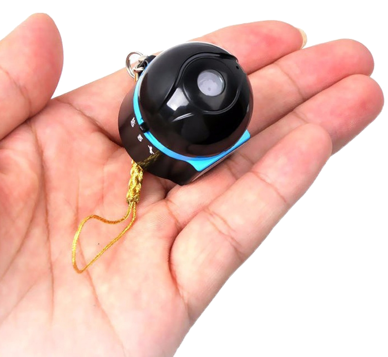 Mini Caméra Ip Android iOs Enregistrement Audio Vidéo Wifi Noir YONIS