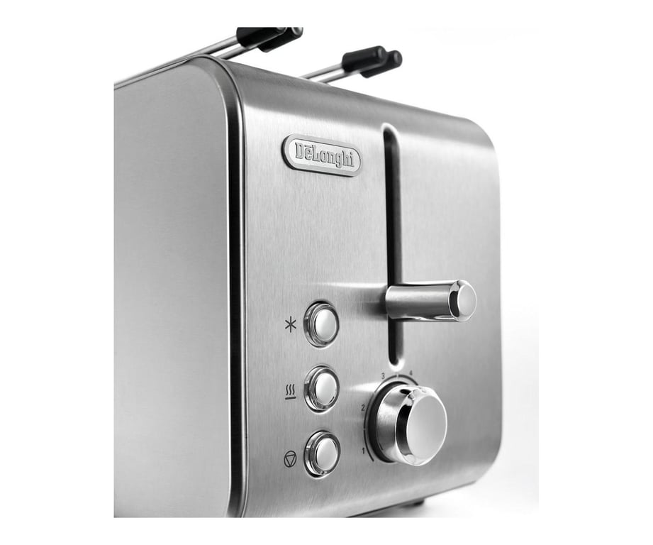 Grille pain 2 tranches DeLonghi CTX 2203 avec fonction dégivrage et 6 niveaux de dorage - vue 3