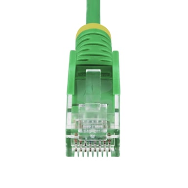 StarTech.com Cable de Red Ethernet CAT6 Delgado sin Enganches Verde de 5m - Cable RJ45 Snagless Slim 28AWG - Alambre de Cobre Puro - PoE 100W - con Al