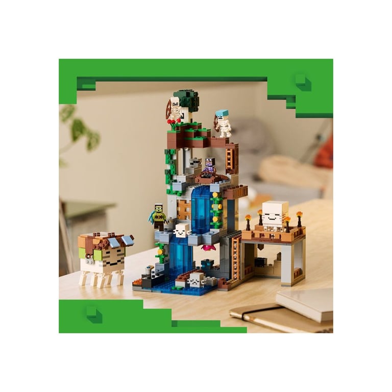 LEGO Minecraft 21597 La station de Ghast 754 pièces Noir et bleu - Neuf