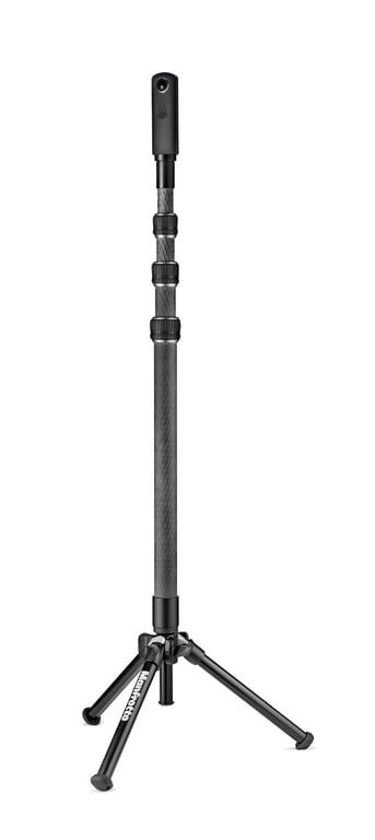 Manfrotto MBASECONVR tripode Digitales / cámaras de película 3 pata(s) Negro