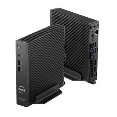 DELL OptiPlex 3000 2 GHz Wyse ThinOS 1,1 kg Nero N6005 (OPTIPLEX 3000 THIN CLIENT TPM - PENTIUM N6005 8GB 64GB EMMC INTE)