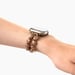 iDeal of Sweden Beaded Watch Band pour Apple Watch | 38/40/41/42 mm - Salted Caramel Pearl