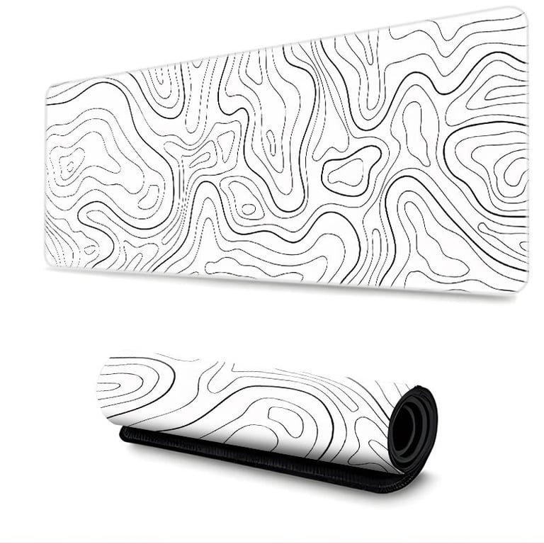 Tapis de souris de grande taille White M - Neuf