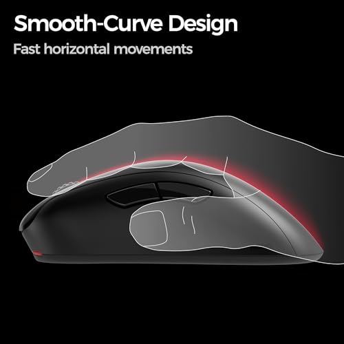 Souris Sans Fil BenQ Zowie EC3-DW – 3200 DPI, Ergonomique, 7 Boutons - vue 4