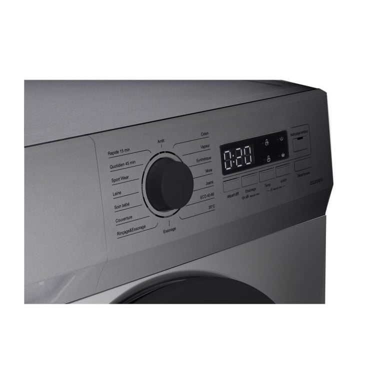 Lave linge hublot CONTINENTAL EDISON CELL914ISS 9 kg Largeur 59 5 cm Classe A 1400 trs moteur induction - vue 5