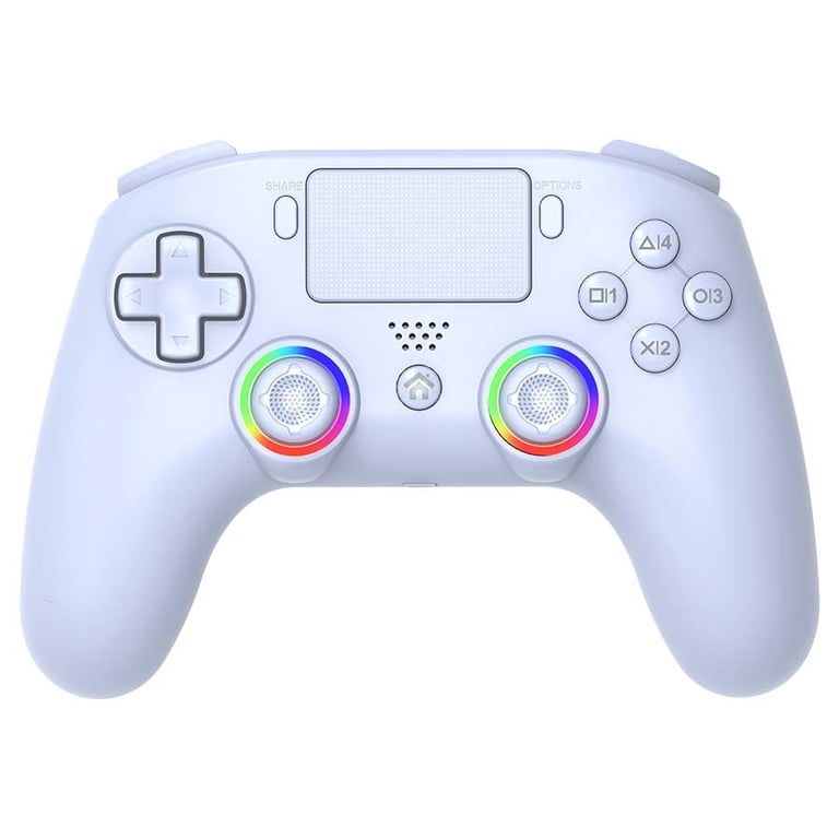 Subsonic Manette PS5 sans fil LED - Blanche - Neuf
