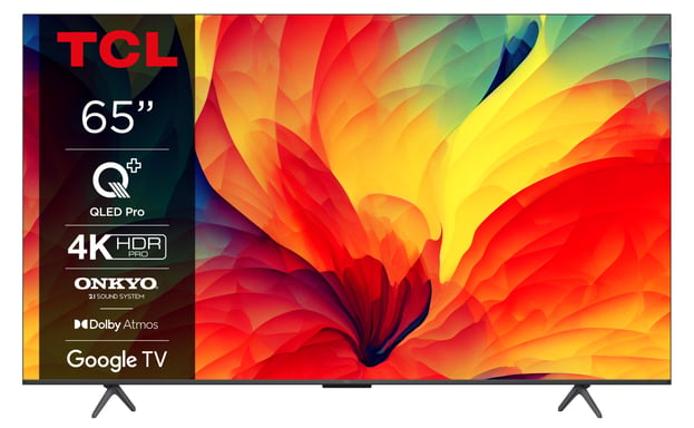 TCL QLED780 65QLED780 TV 165,1 cm (65'') 4K Ultra HD Smart TV Noir 450 cd/m²