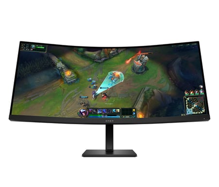 HP OMEN LCD 34c G2 curved VA 34 86,4 cm WQHD 3440x1440 1ms 185 Hz 400 nits2xHDMIDPVESA écran plat de PC 86,4 cm (34 ) 3440 x 1440 pixels Wide Quad HD Noir - Neuf