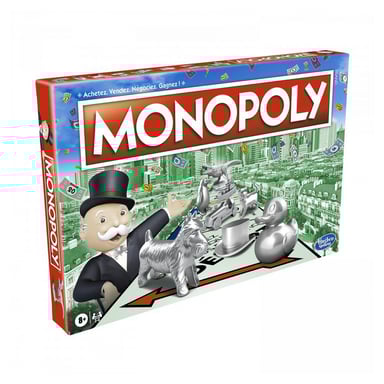 Monopoly clásico - Juego de mesa intemporal de Hasbro