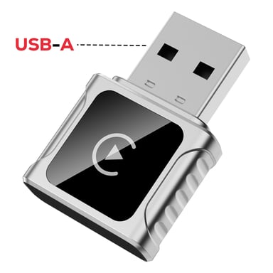 Adaptateur sans fil CarLINK pour CarPlay et Android Auto / Adaptateur USB USB-C Gris