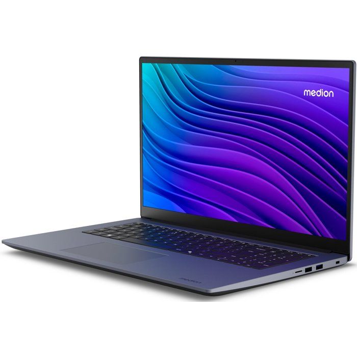 PC Portable MEDION Avantum 17 E1e MD600034 Win 11 17 FHD IPS Intel Celeron N100 RAM 8Go UFS AZERTY - vue 3