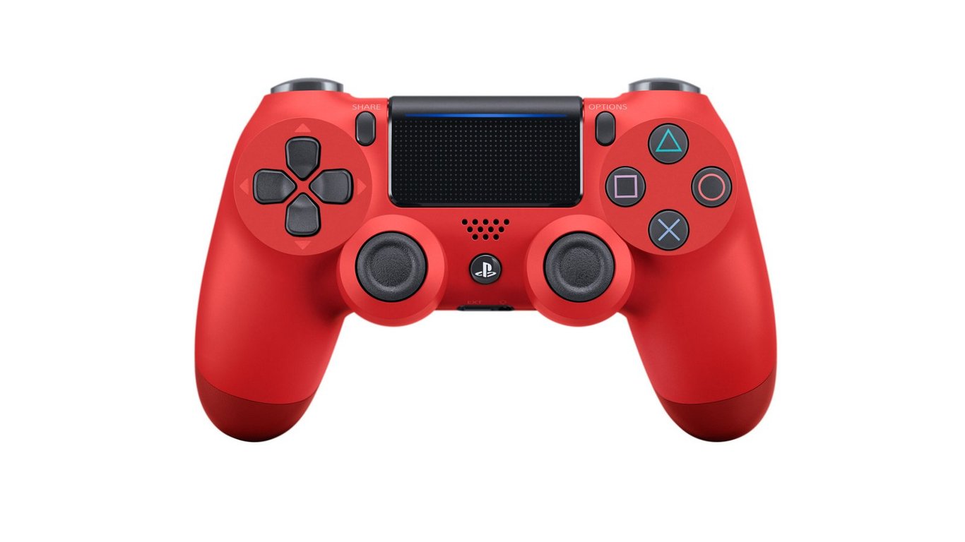 Sony DualShock 4 V2 Rouge Bluetooth/USB Manette de jeu Analogique/Numérique PlayStation 4 - Neuf