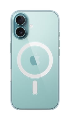 Apple Coque transparente avec MagSafe pour iPhone 16