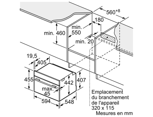 Four Intégrable SIEMENS CS736G1B1 – Combi Vapeur 47L, Hydrolyse - vue 4
