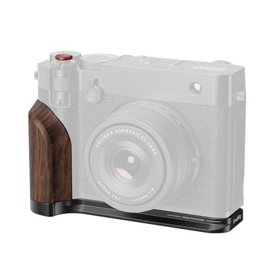 SMALLRIG Empuñadura negra con mango de madera para Fujifilm GFX100RF