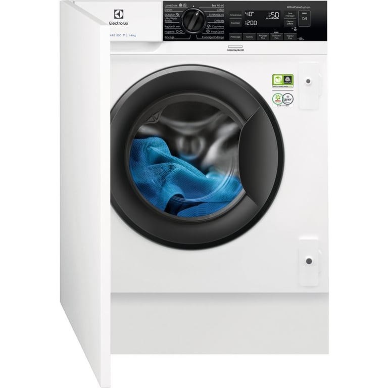 Lave linge hublot encastrable EW8F3814BI - vue 5